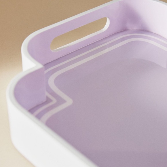 Lacquered Serving Tray large - Picture 3 of 14